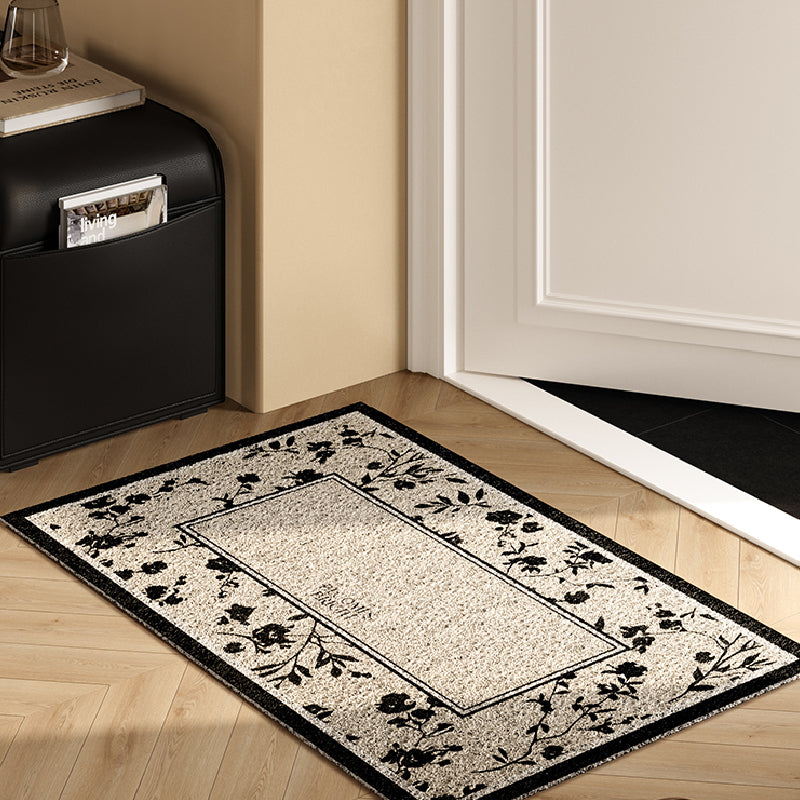 black moon light elegance door mat