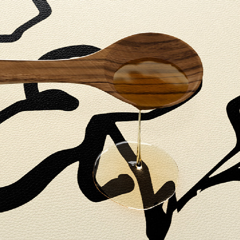 becomes bright nile flower place mat