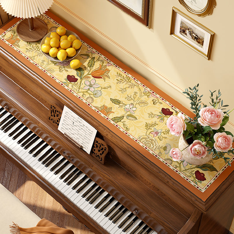 5design elegance floral luxury piano cover