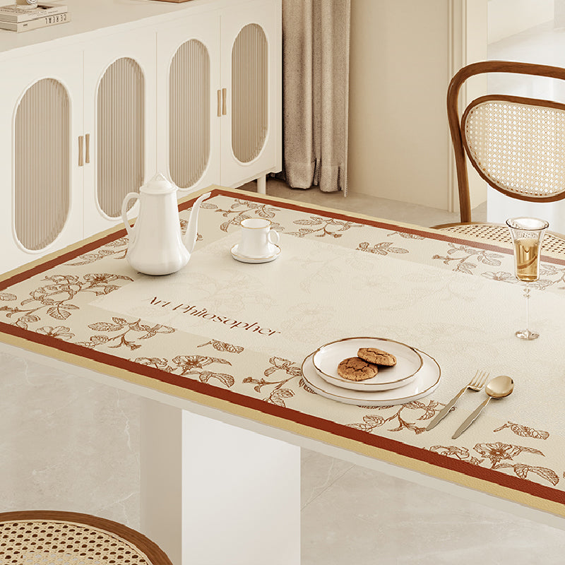 south french philosopher table mat