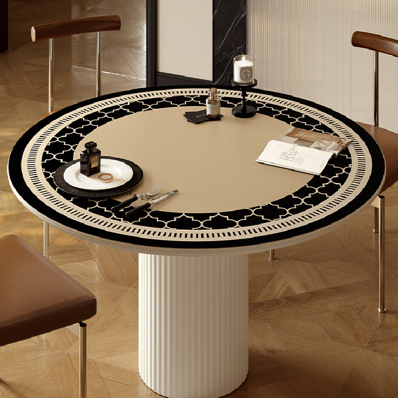 2design elegance modern round table mat