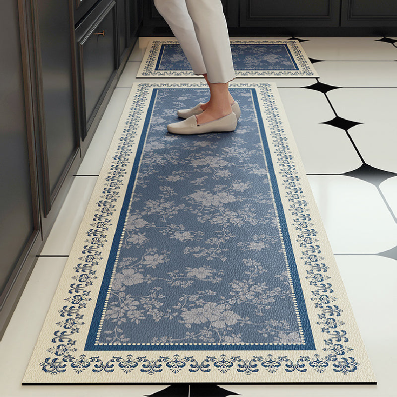 2design elegance flower kitchen mat