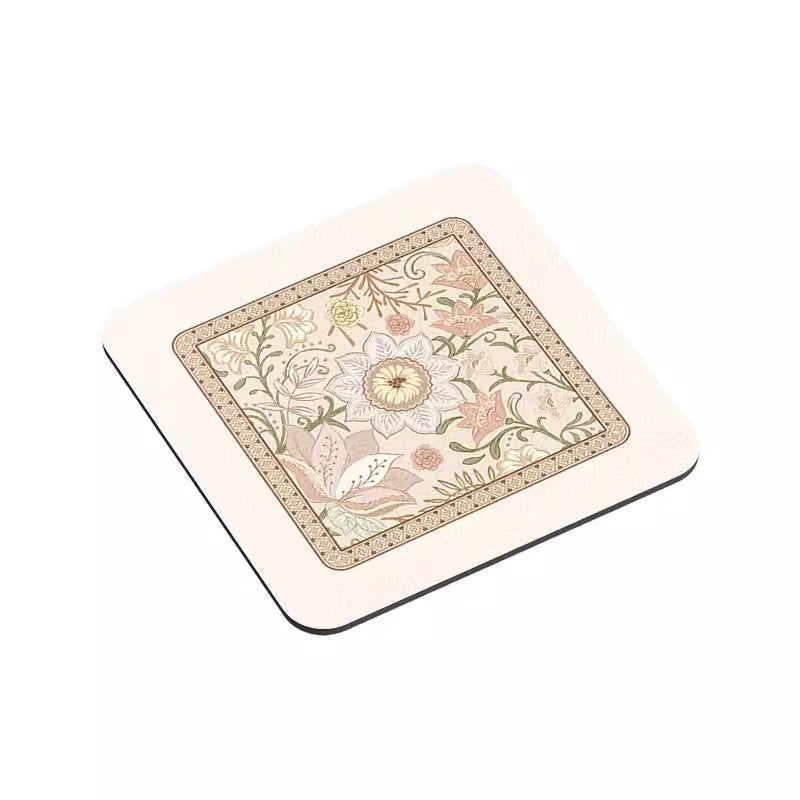 elegant flower bathroom coaster