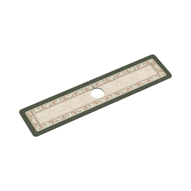 elegant flower bathroom coaster