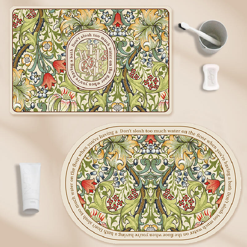 6design american pop bath mat