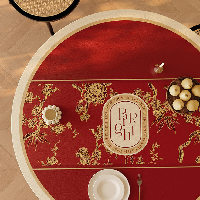 brilliant life round table mat
