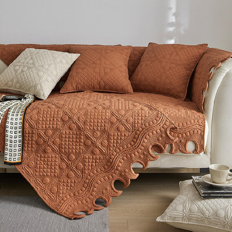 3color elegant jacquard sofa cover