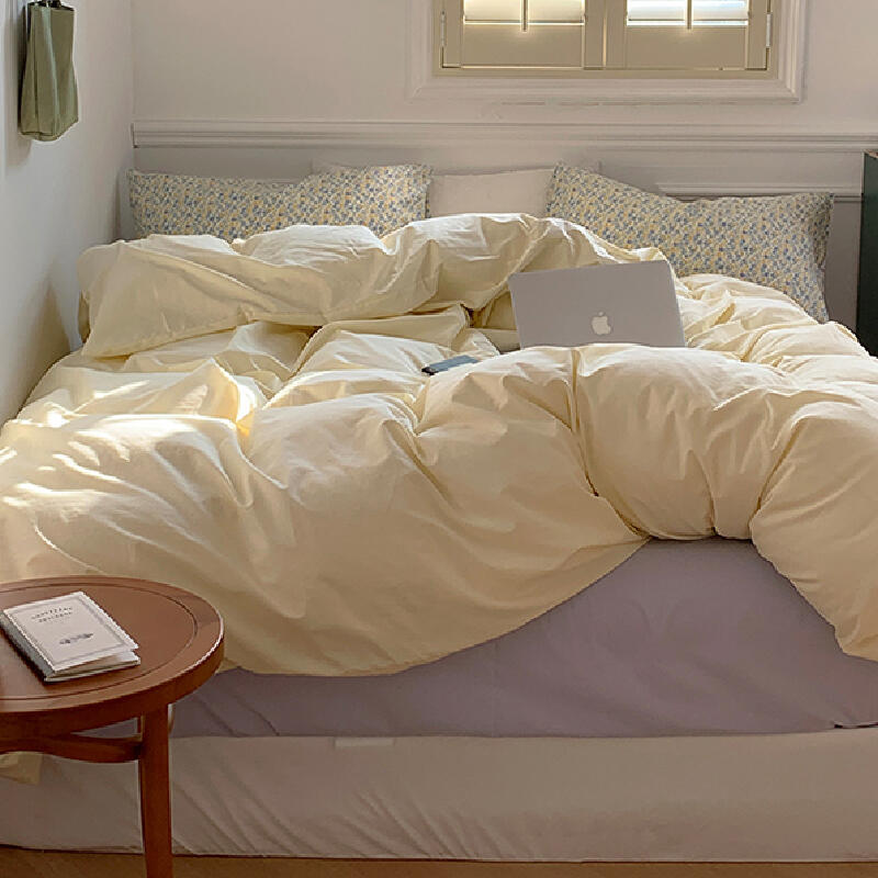 7design natural floral bedlinen set