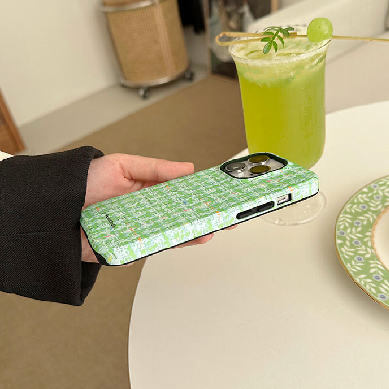 colorful tweed iPhone case