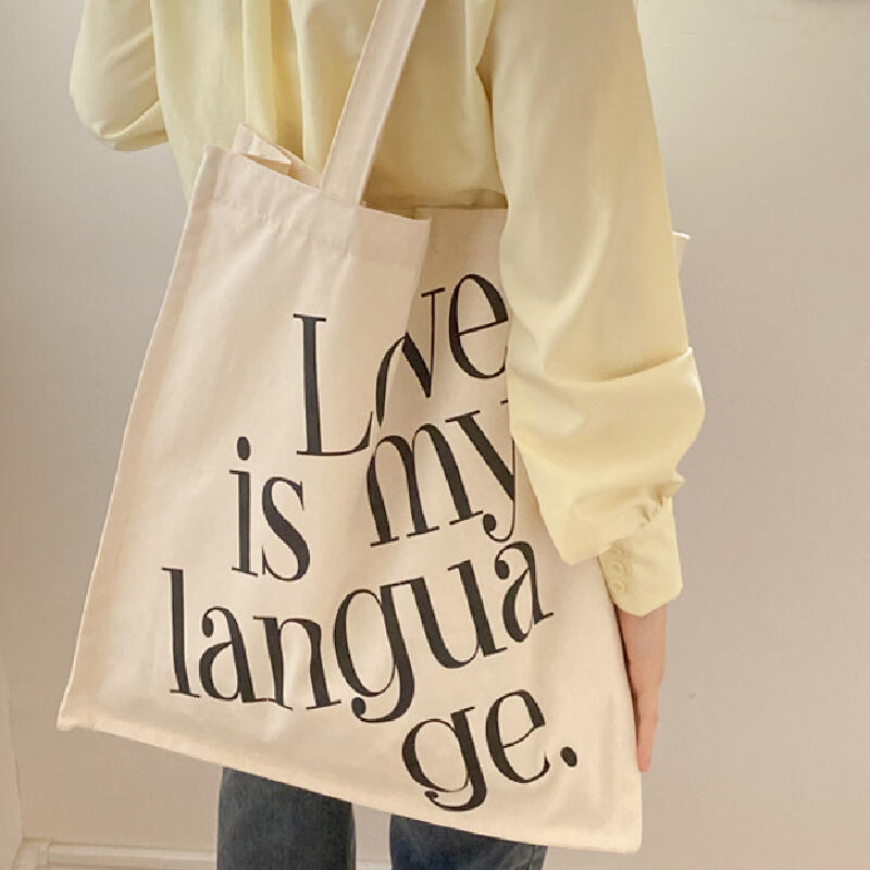 3design simple logo tote bag