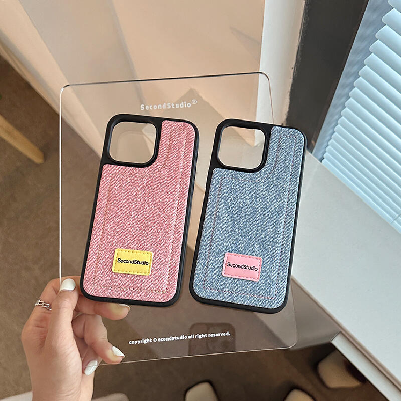 denim casual iPhone case