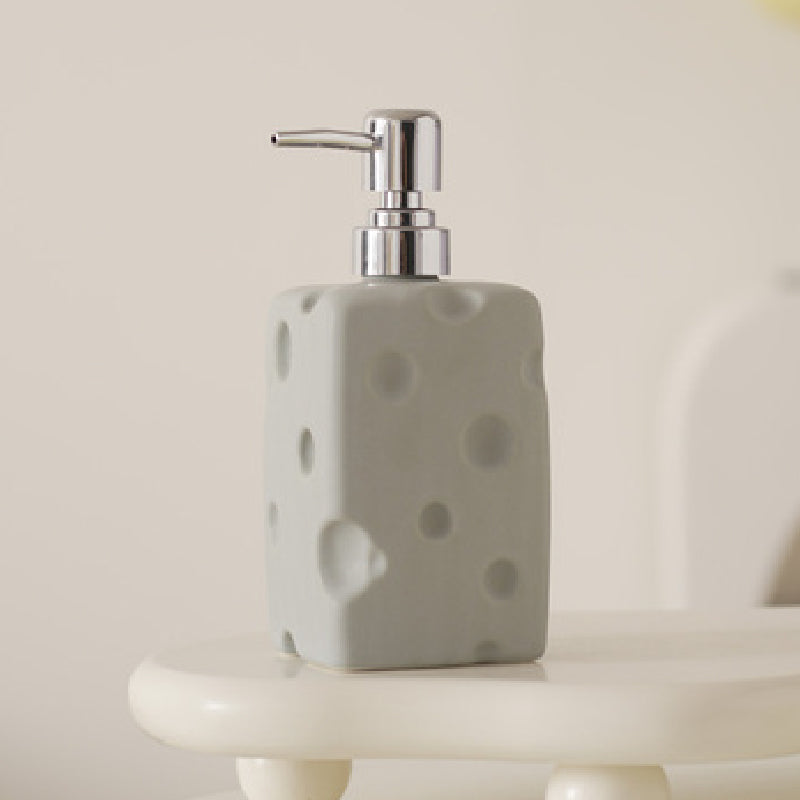 5color cheese soap bottle