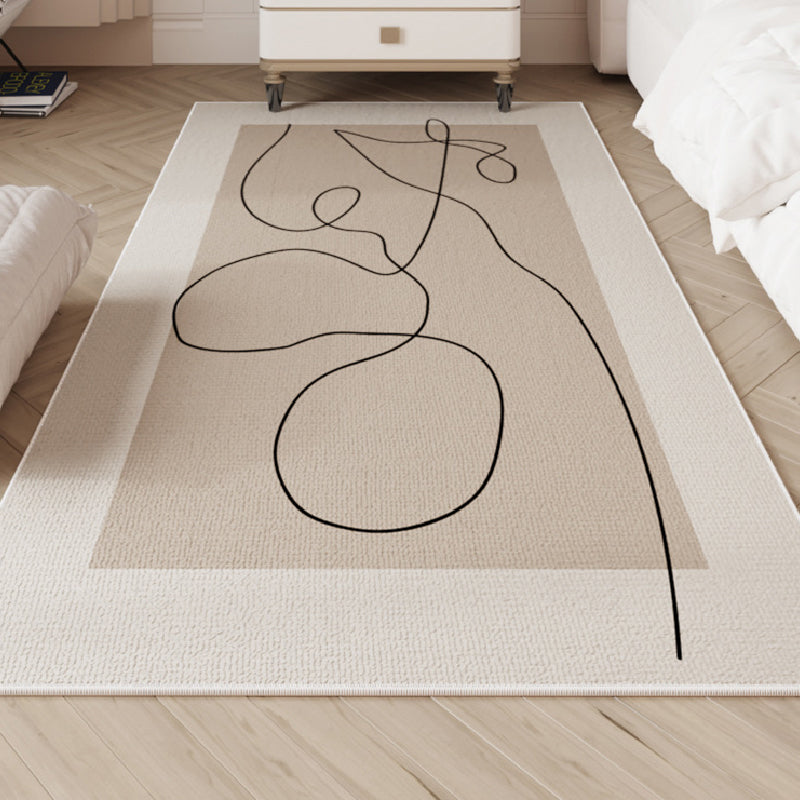 6design modern simple square carpet