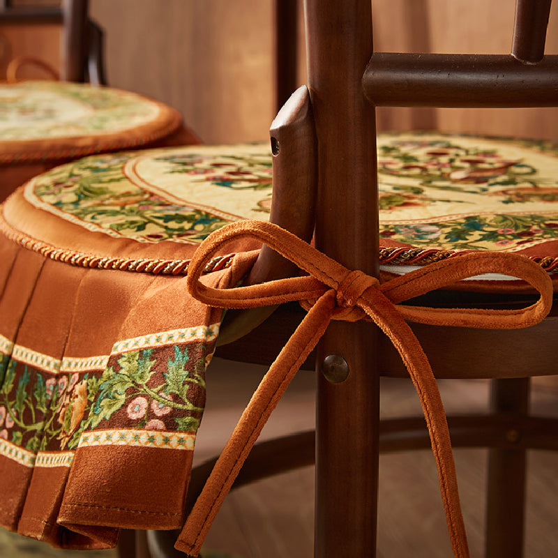 American retro elegant chair cover