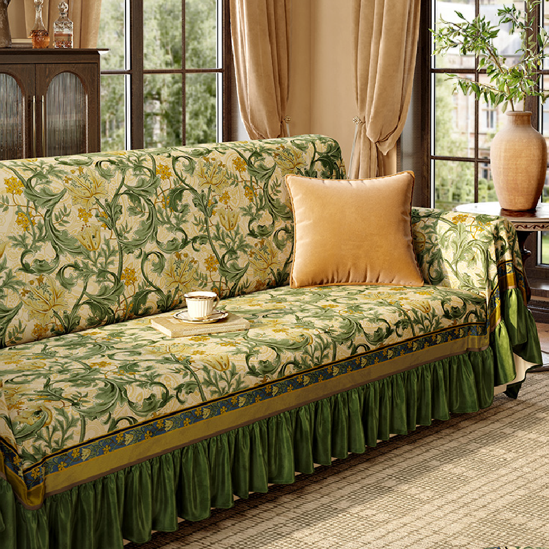 8design ethnic gorgeous flower sofa cover