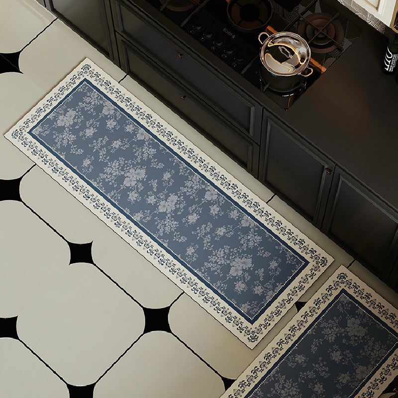 2design elegance flower kitchen mat