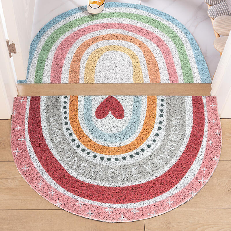 colorful pop door mat