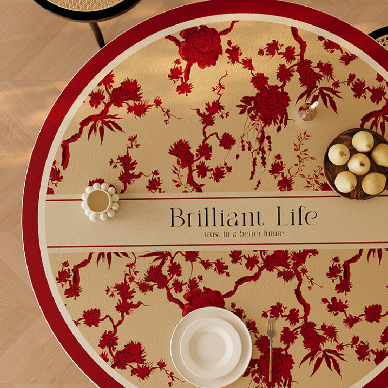 brilliant life round table mat