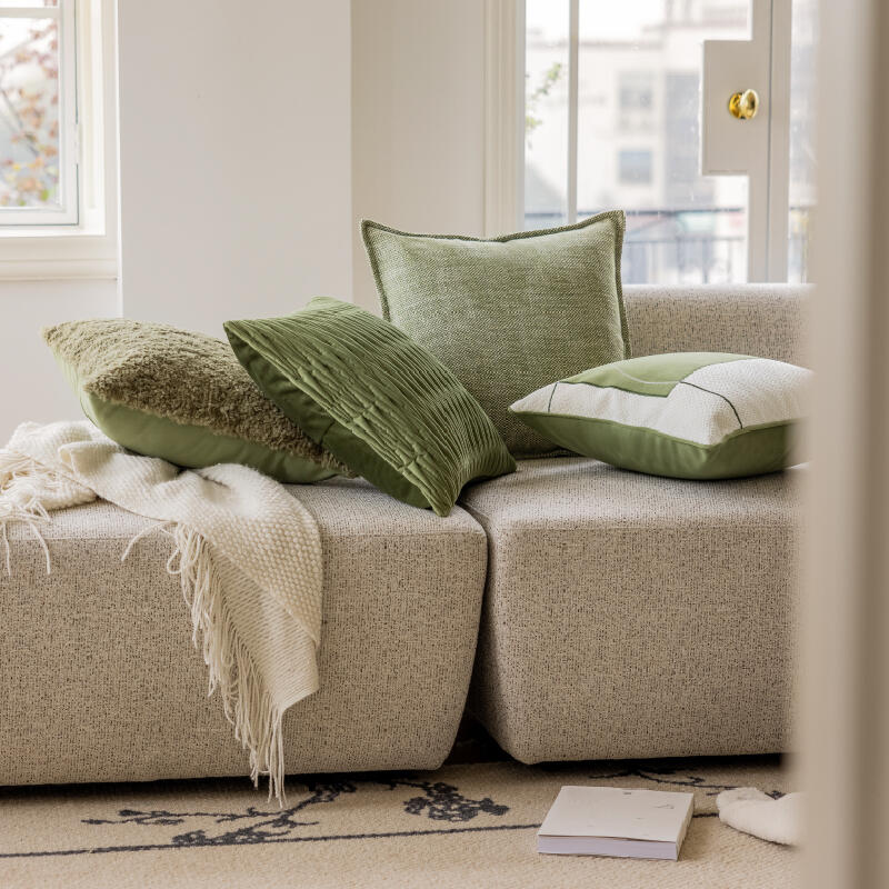 4design green mood cushion