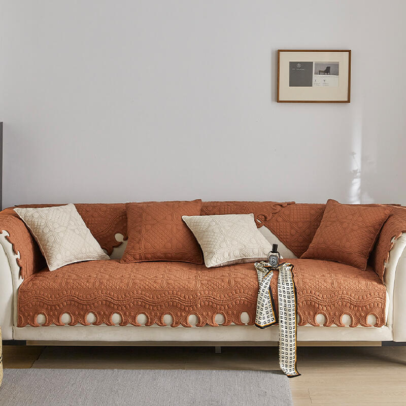 3color elegant jacquard sofa cover