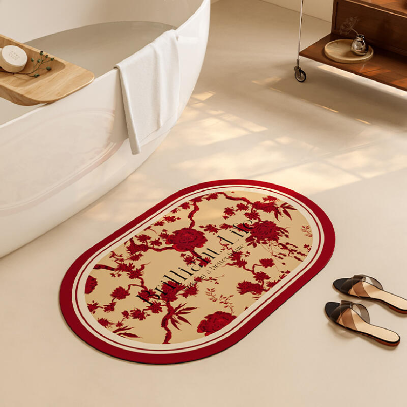 brilliant life bath mat