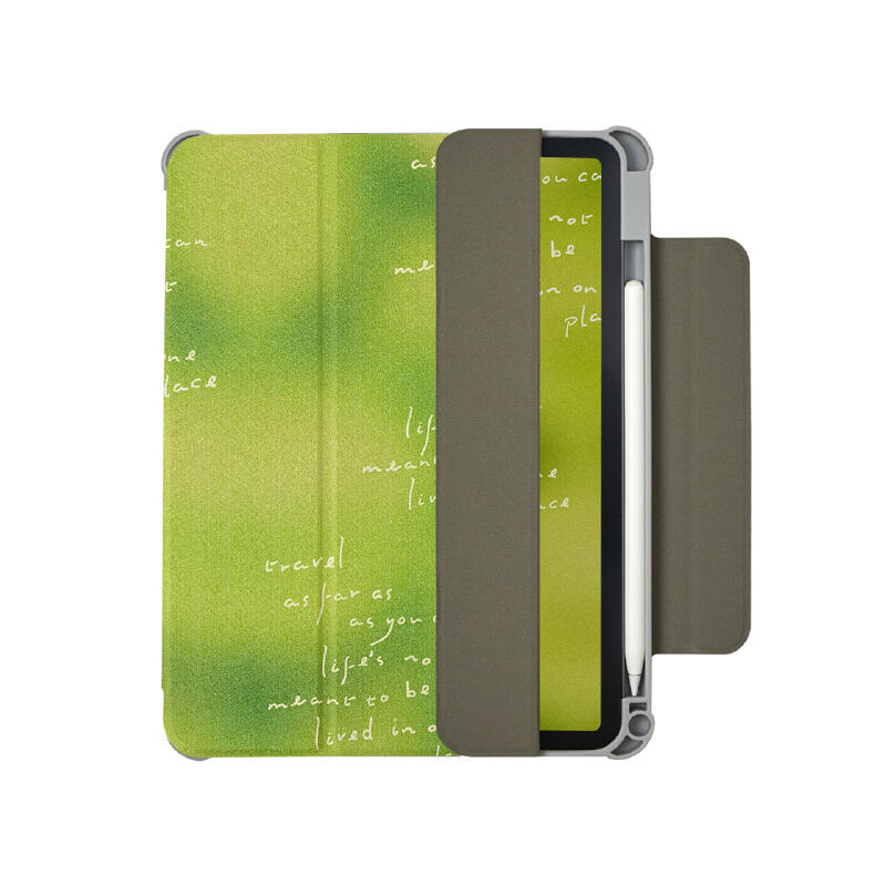 nuance green logo iPad case