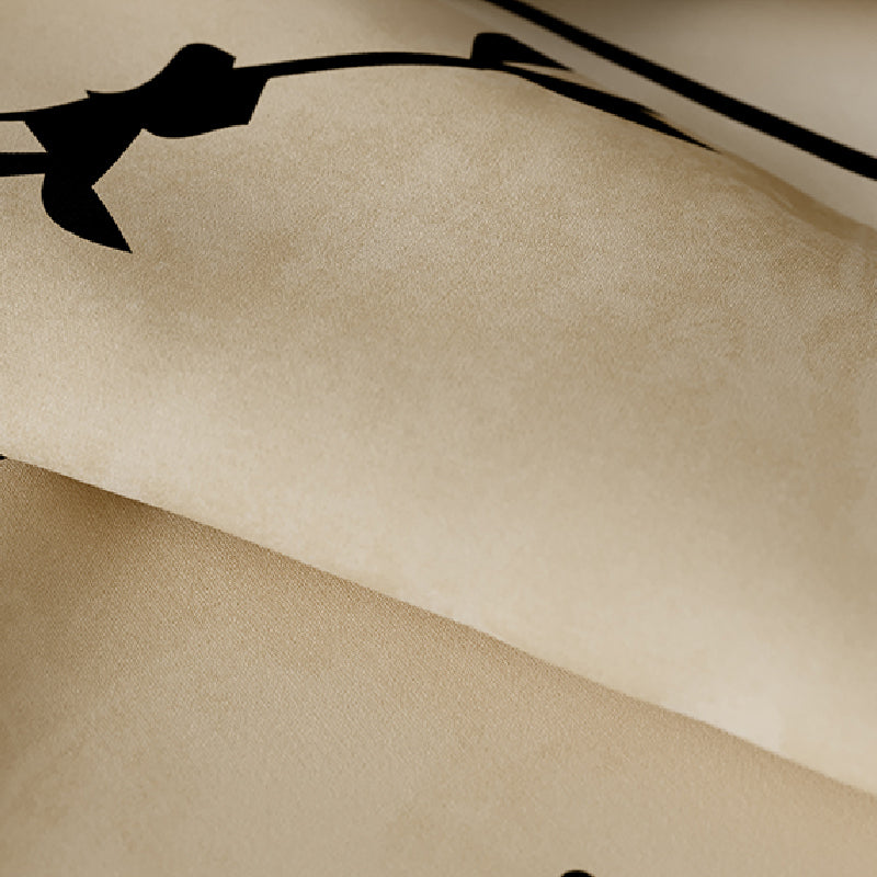 black moon light table cloth