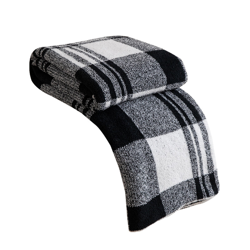 4design monotone geometric pattern blanket
