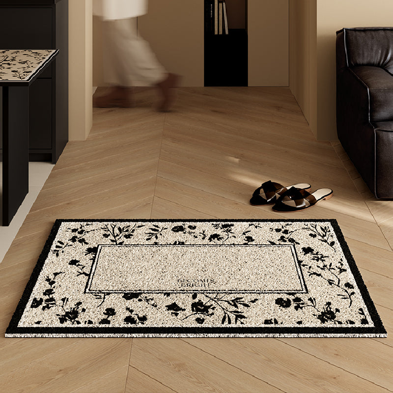 black moon light elegance door mat