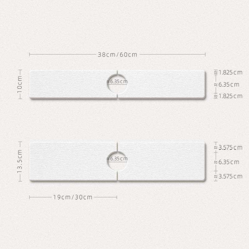 6design stripe faucet mat