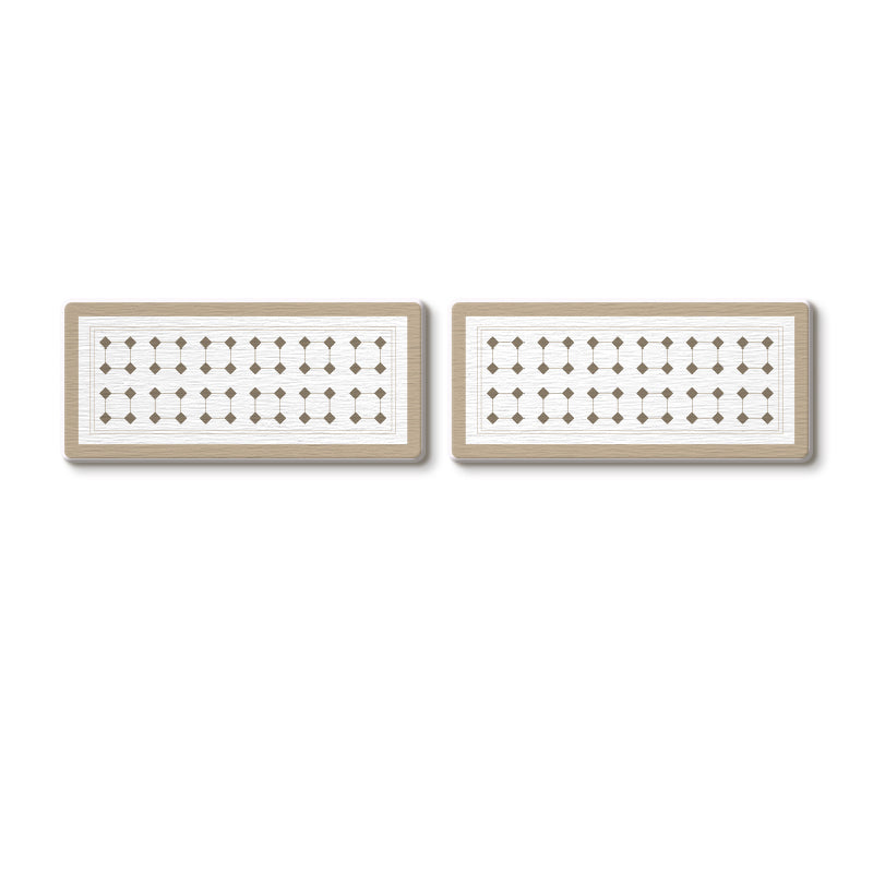 modern dot faucet mat