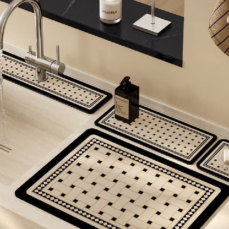monotone modern coaster