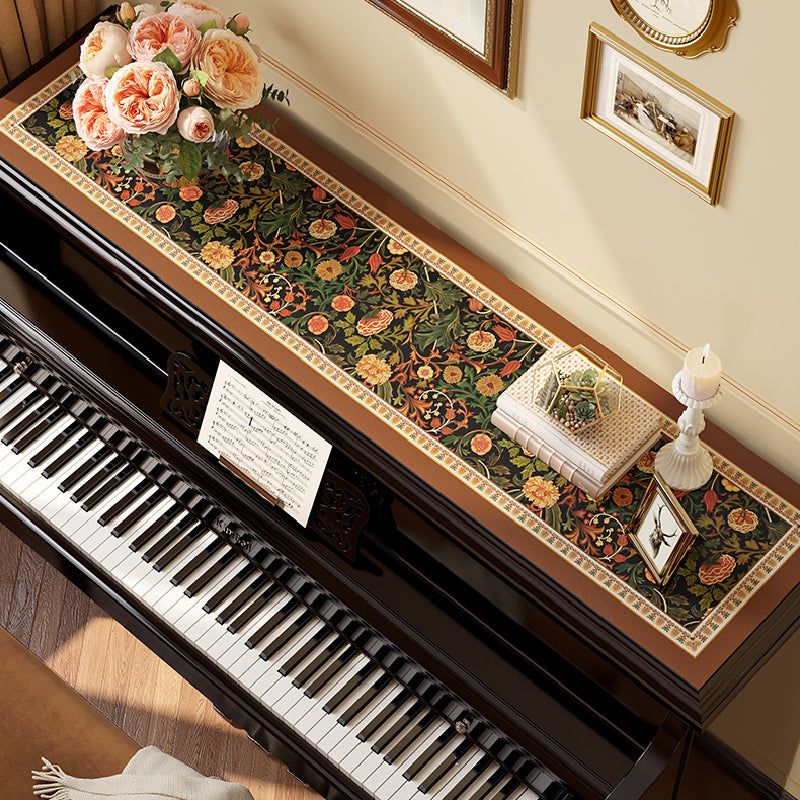 5design elegance floral luxury piano cover