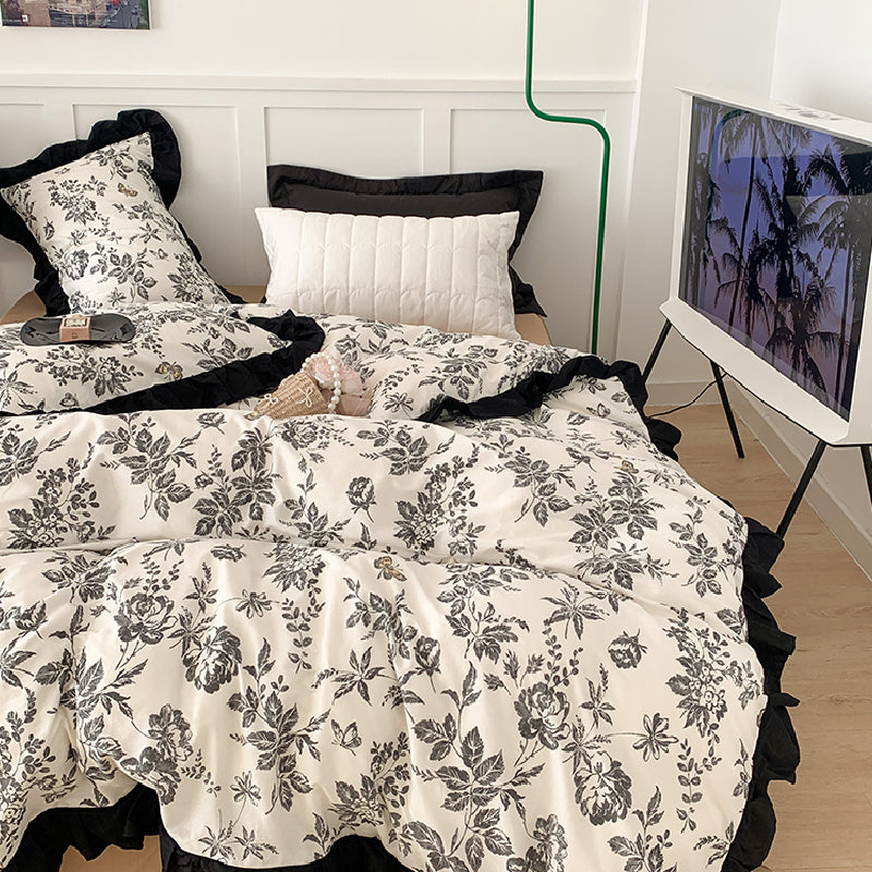 15design frill flower bedlinen set