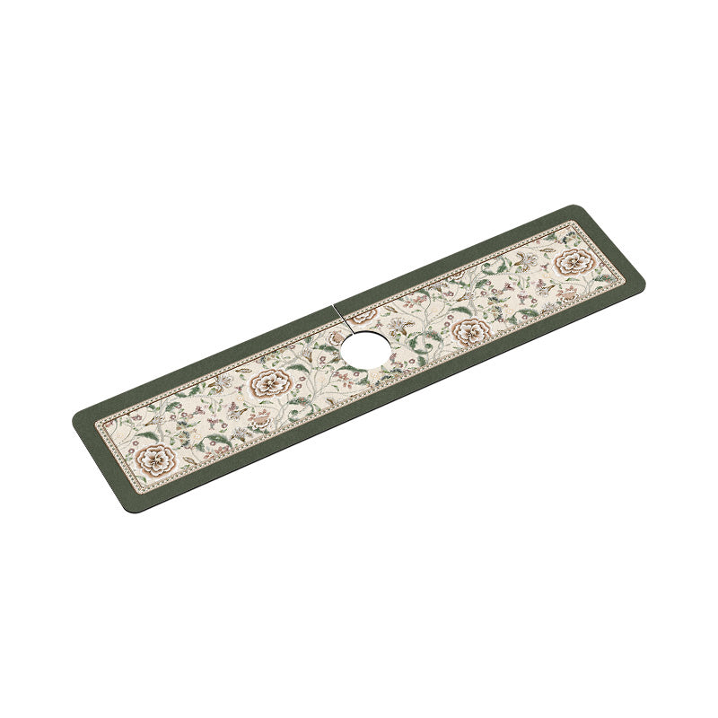 elegant flower bathroom coaster