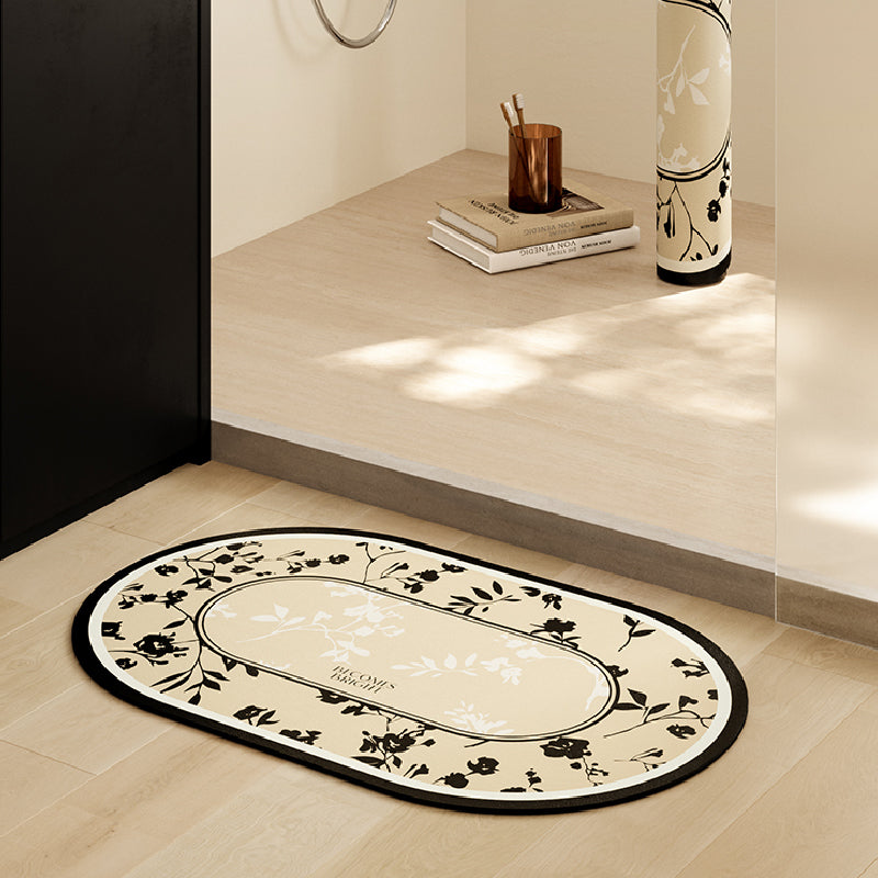 black moon light bath mat