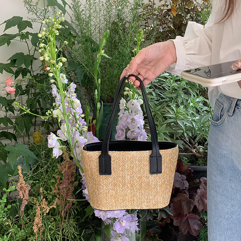 summer basket handbag