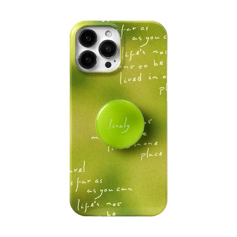 nuance green logo iPhone case