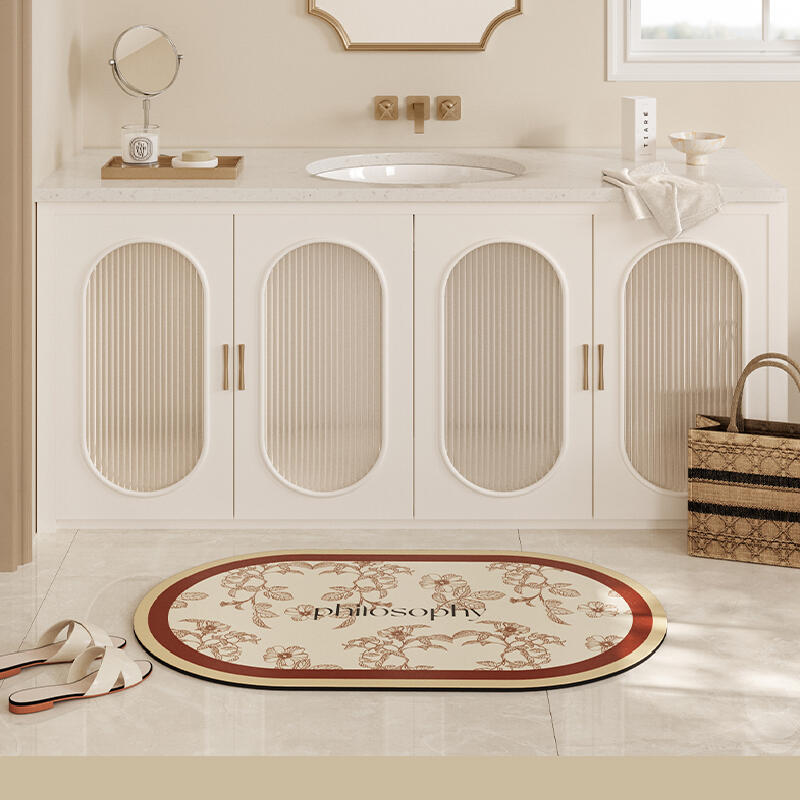 south french philosopher bath mat