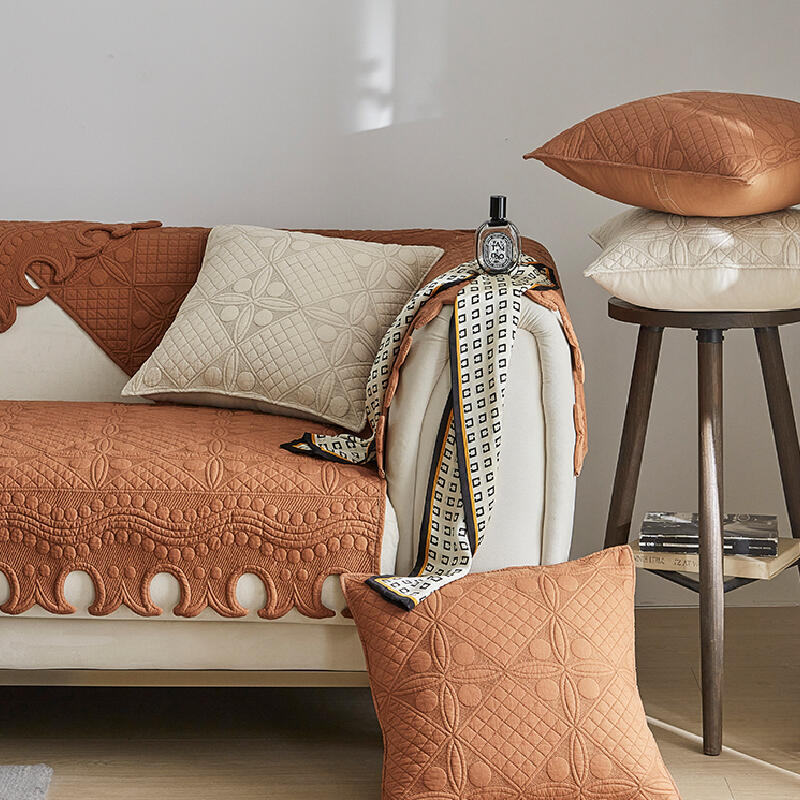 3color elegant jacquard sofa cover