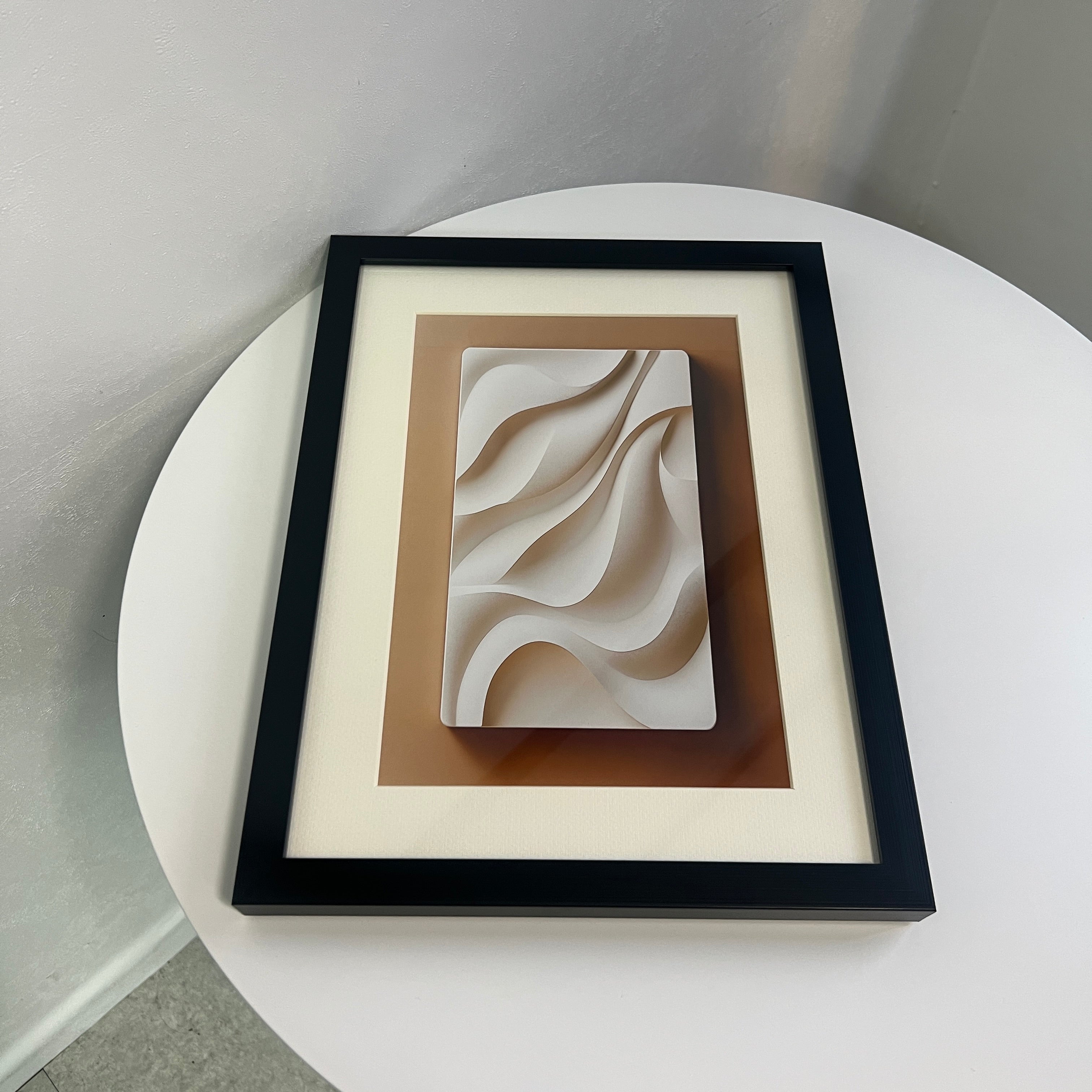 【即納】textured poster & frame SET (41×51cm)