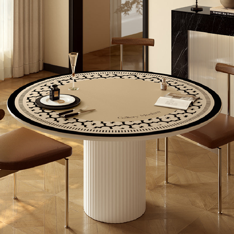 2design elegance modern round table mat