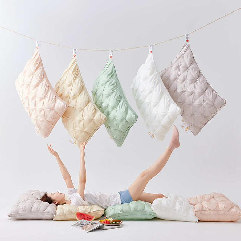 5color pastel cloud pillow