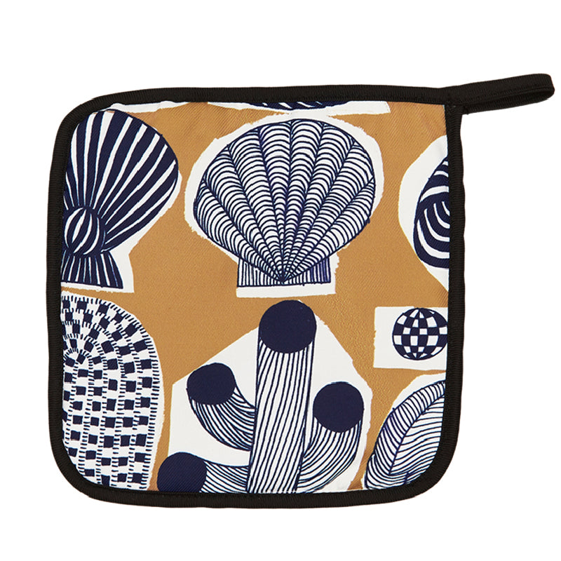 casual pattern kitchen mitten