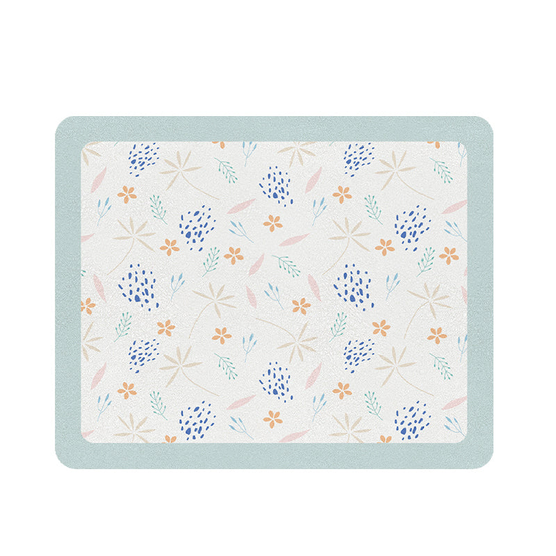 8design girly flower sink mat