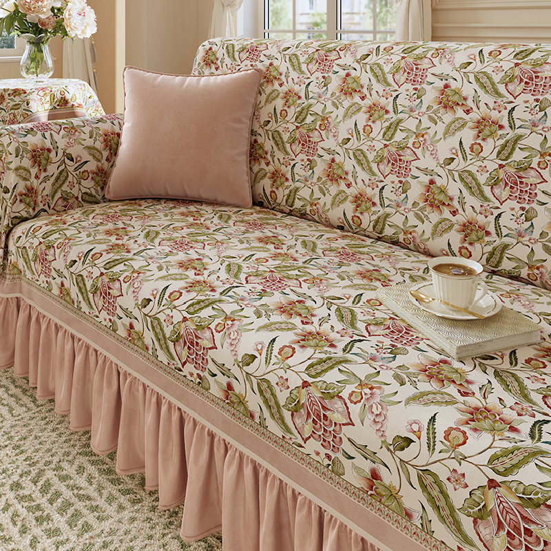 8design ethnic gorgeous flower sofa cover