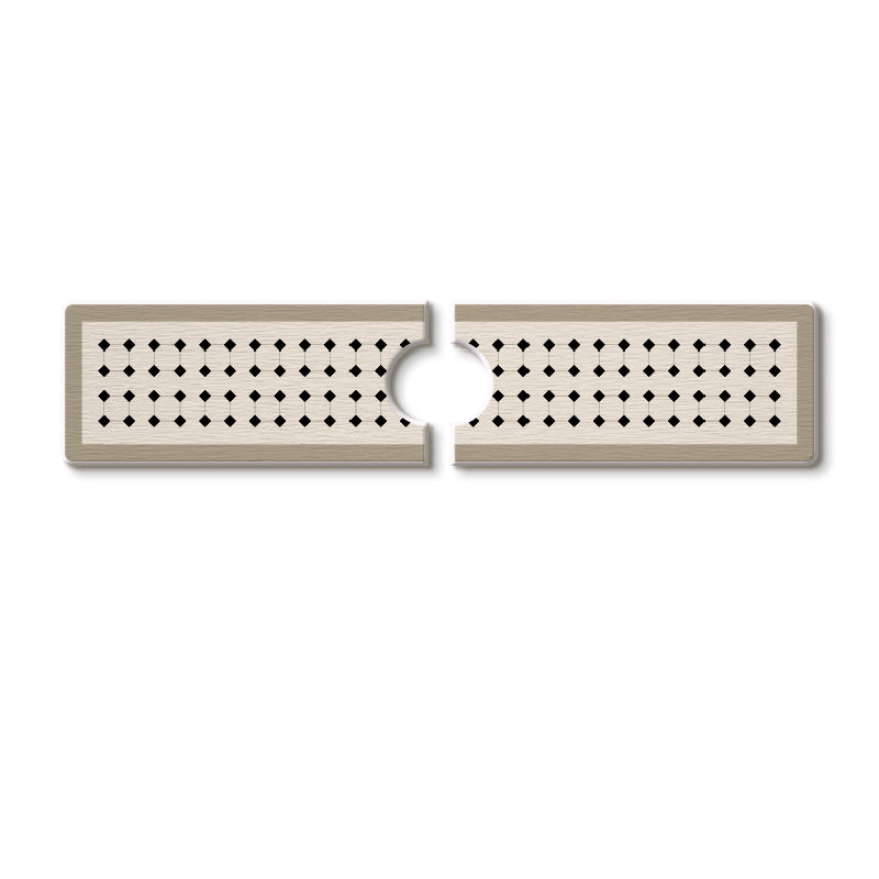 modern dot faucet mat