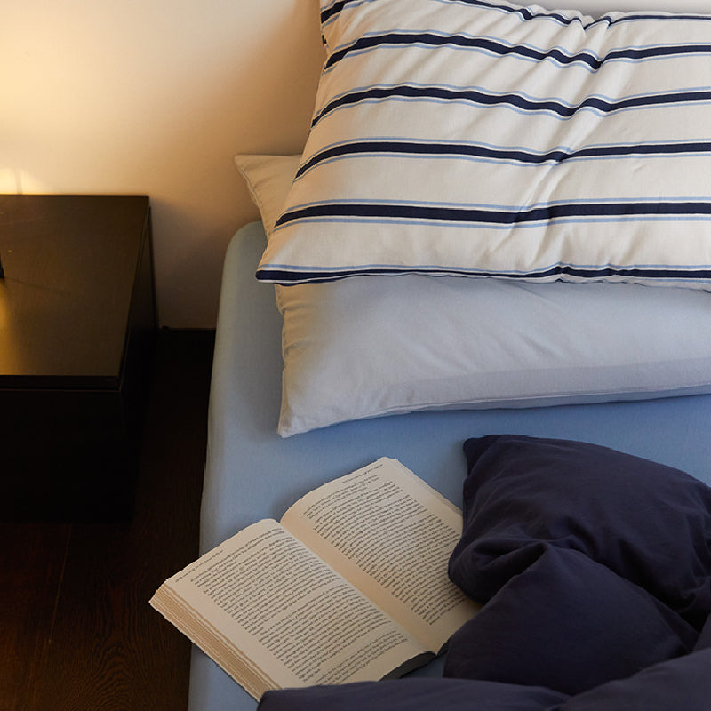 3design blue simple bedlinen set