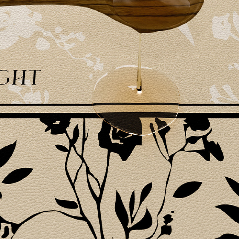 black moon light shelf mat