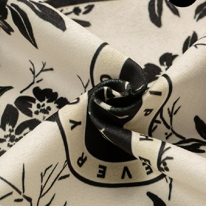 2design monotone floral frill cushion